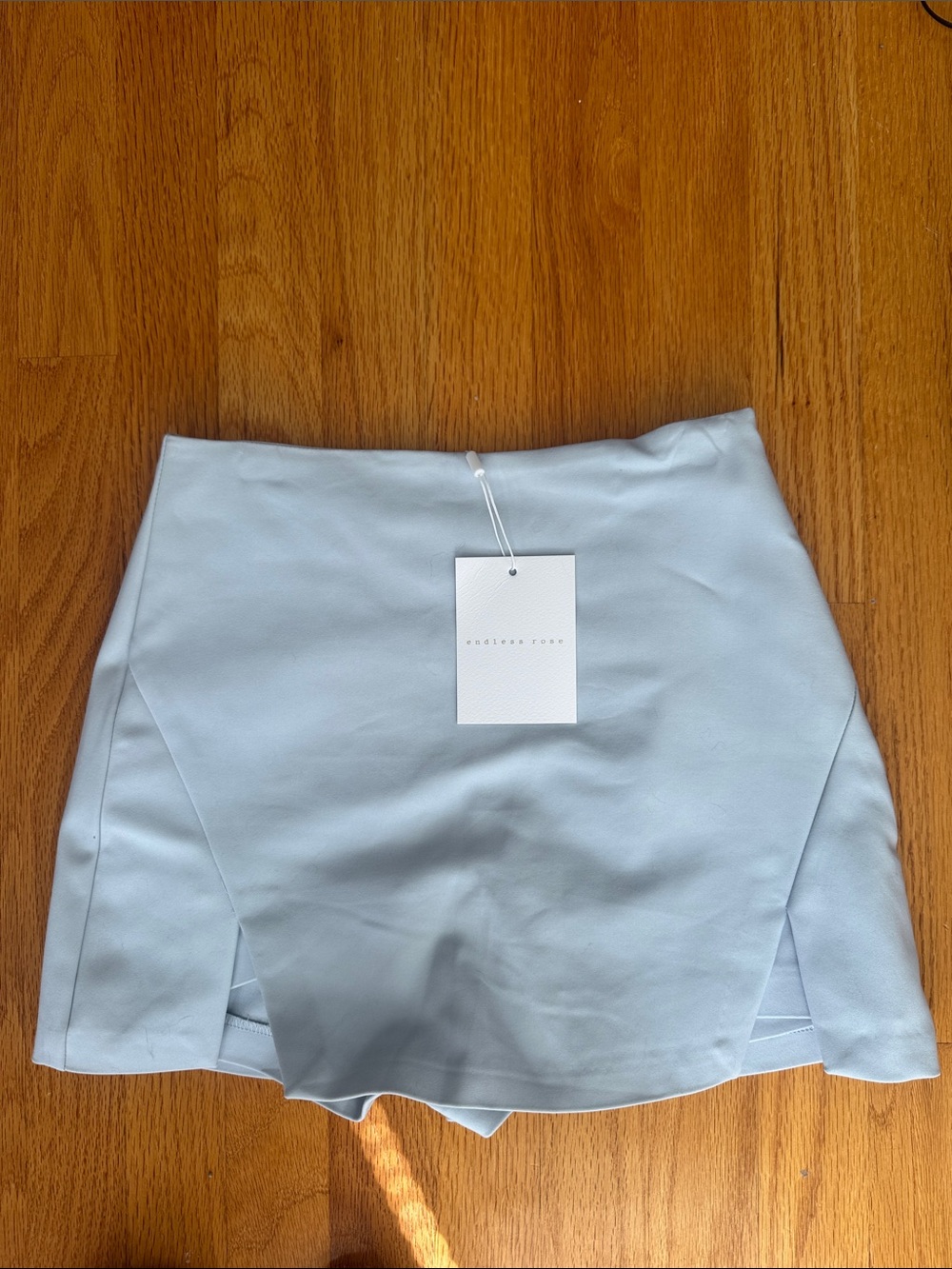 Endless Rose Pale Blue Skort with Front Panels